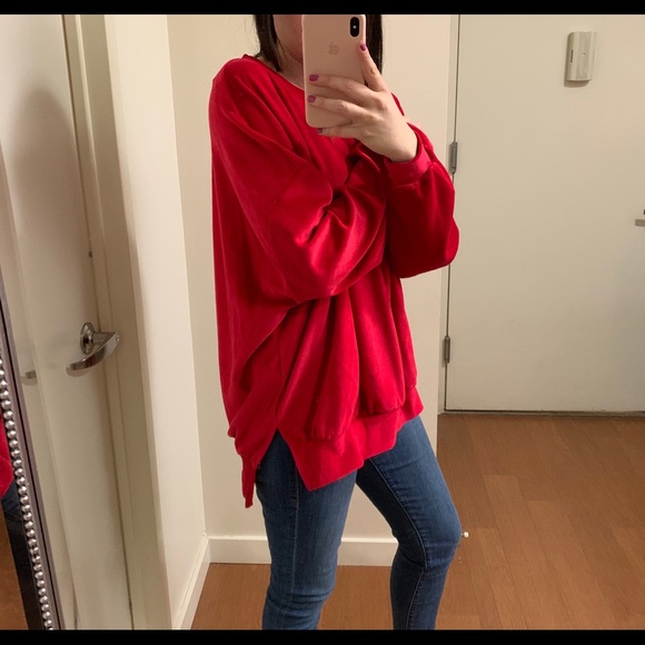 Last 1 • Cotton Velour Sweatshirt - Picture 6 of 6